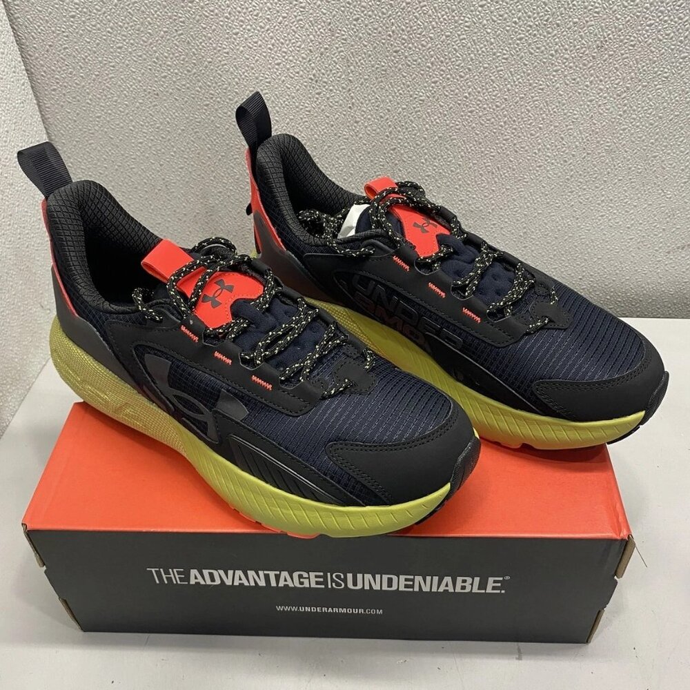 NEW UNDER ARMOUR HOVR Mega 2 Running Shoes – Men’s Size 10.5 – Black – Open Box